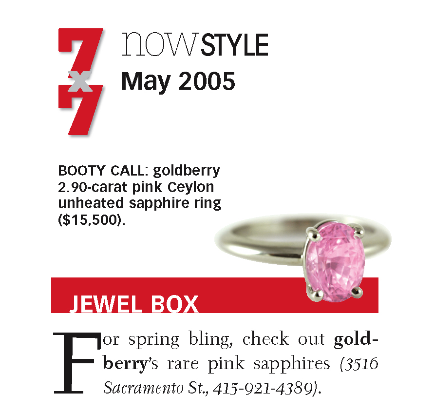 Pink Sapphire Ring