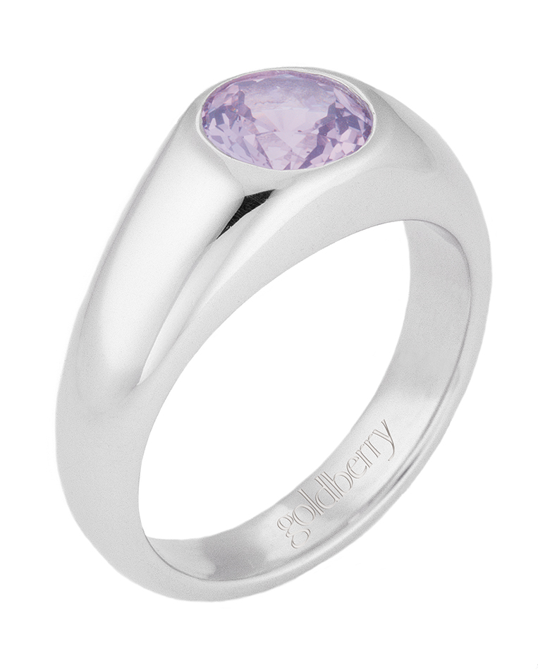 Lavender Ceylon Sapphire Ring