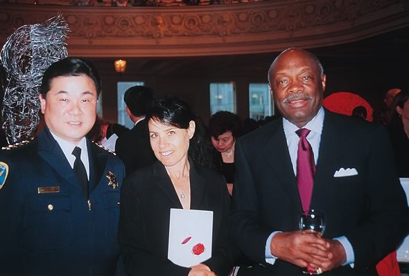 Margie, Fred Lau & Willie Brown