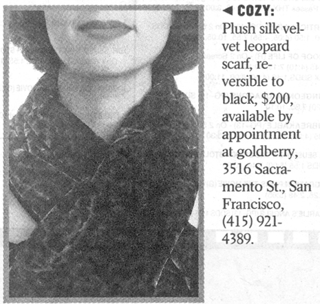 Silk Velvet Scarf